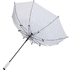 Niel 23"automaattisesti avautuva sateenvarjo kierrätetystä PET-muovista, valkoinen lisäkuva 3